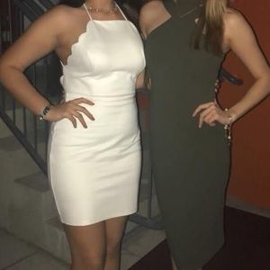 White lulu’s cocktail dress